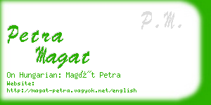 petra magat business card